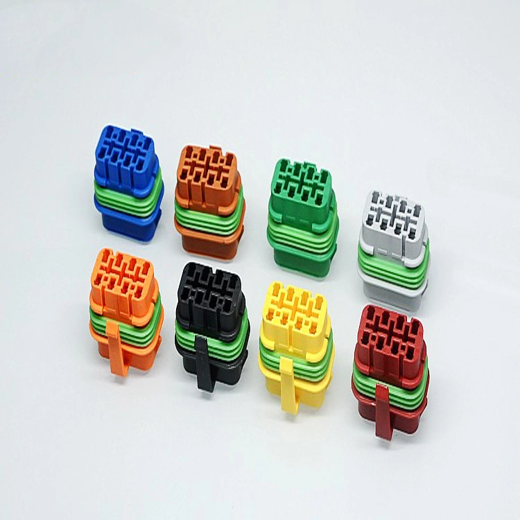 8p 2.8 Series Car Vehicle Plastic Parts Power Electrical Automotive Car Wire Connector DJ7087c-2.8-21 Pump Wiring Harness