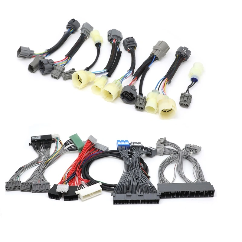 Customized Electric Cable Assembly Motor Wiring Harness Car Auto Engine Wire Harness Terminal Fuel Injector Cable Assembly